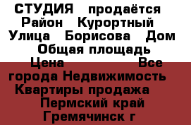 СТУДИЯ - продаётся › Район ­ Курортный › Улица ­ Борисова › Дом ­ 8 › Общая площадь ­ 19 › Цена ­ 1 900 000 - Все города Недвижимость » Квартиры продажа   . Пермский край,Гремячинск г.